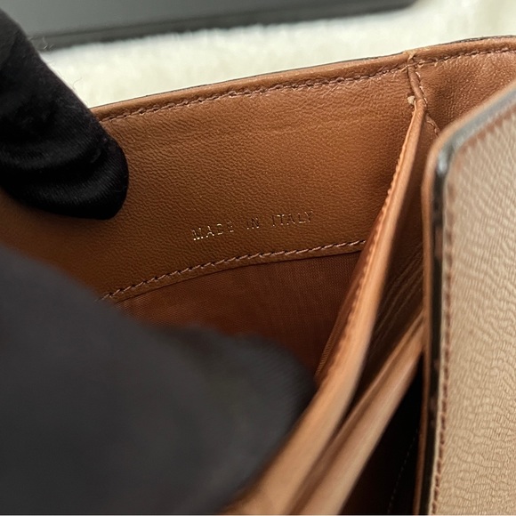 Auth Chanel Vintage Brown Caviar Tri-Fold Wallet - Excellent Condition - Picture 11 of 13